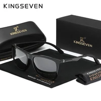 KINGSEVEN-gafas de sol clásicas para hombre y mujer, lentes UV400 polarizadas para exteriores, ultraligeras, antideslumbrantes, rectangulares