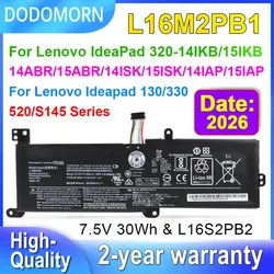 DODOMORN L16M2PB1 Laptop Battery For Lenovo IdeaPad 320-14IKB 14ISK 320-15IKB 15ARR 15AST L16L2PB1 L16C2PB1 L16M2PB2 L16S2PB2