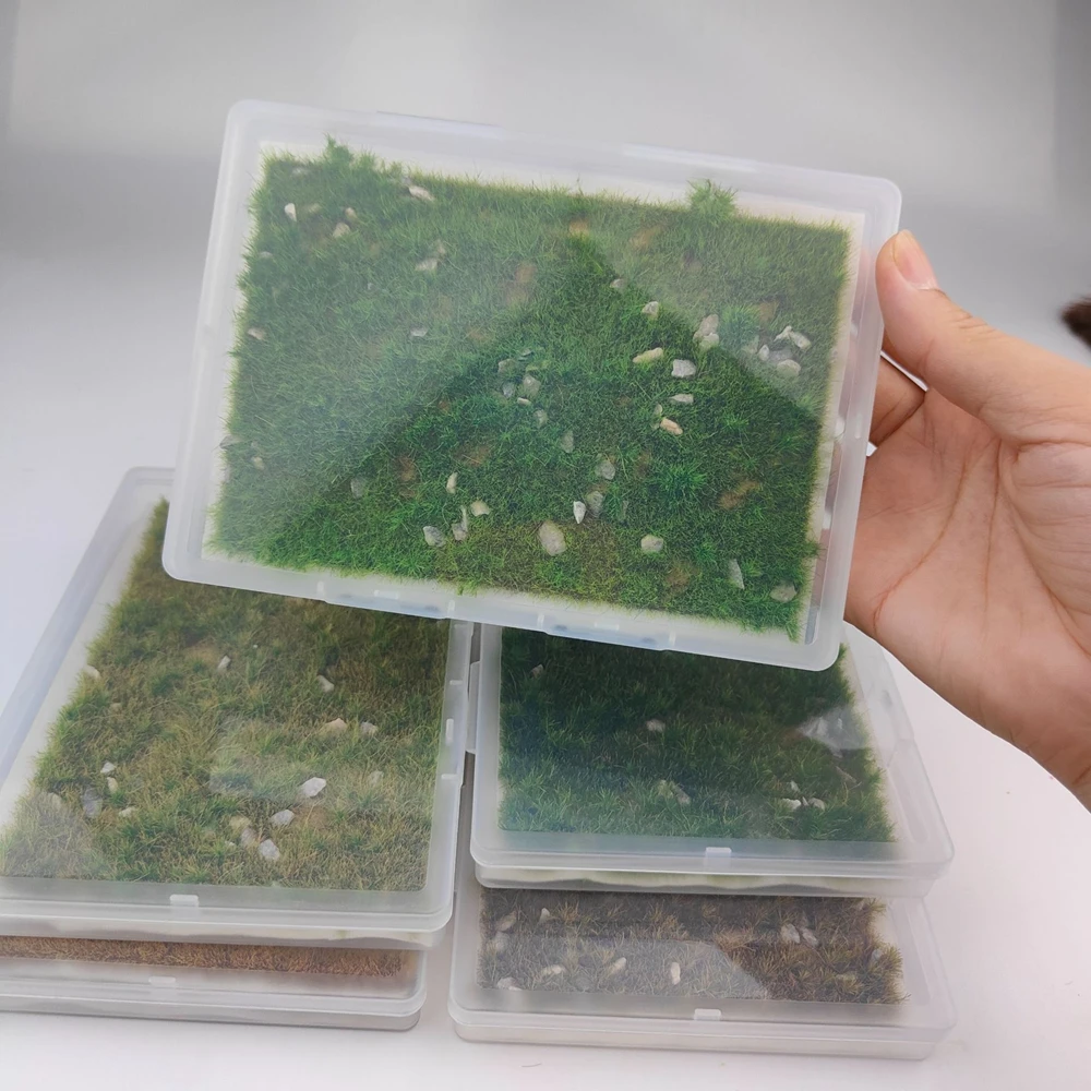 Model Kit Diorama - Height 5-8MM Miniature Artificial Wetland Moss