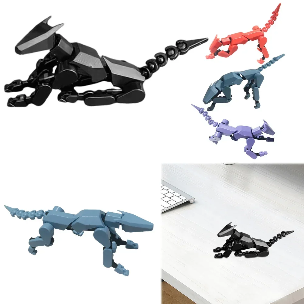 

13 Robot Dog Action Figure 3D Printed Robo Dog Dummy Dog Gift for Collectors Desktop Decorations