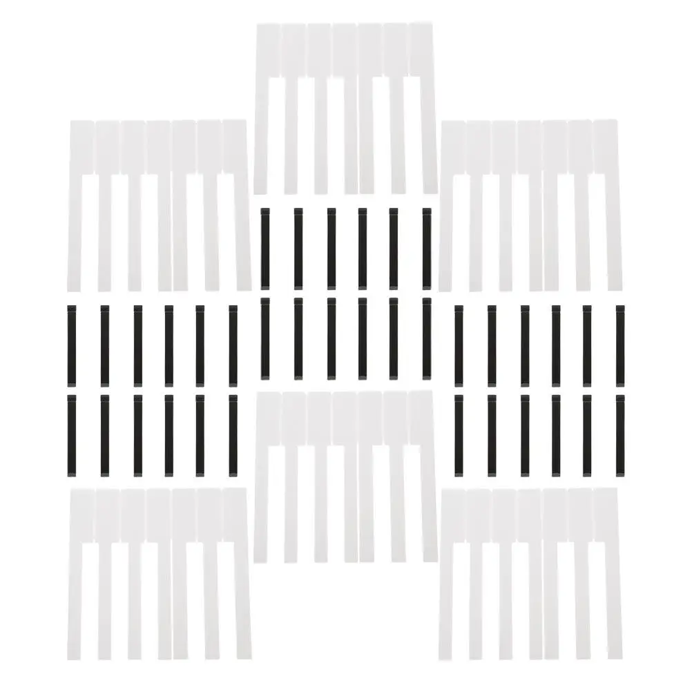 

88 Pcs Piano Key Labels Removable Replacement Keys Fronts Keytop Music Waterproof Oxford
