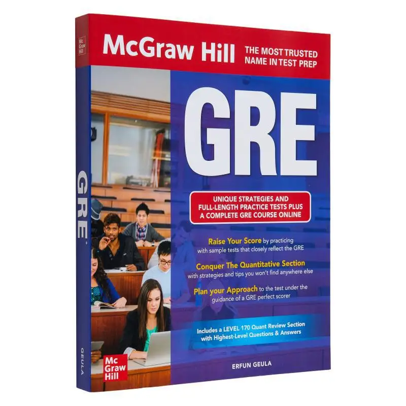 

McGraw Hill GRE Девятое издание GEULA McGrawHill 9781265118501 Книга