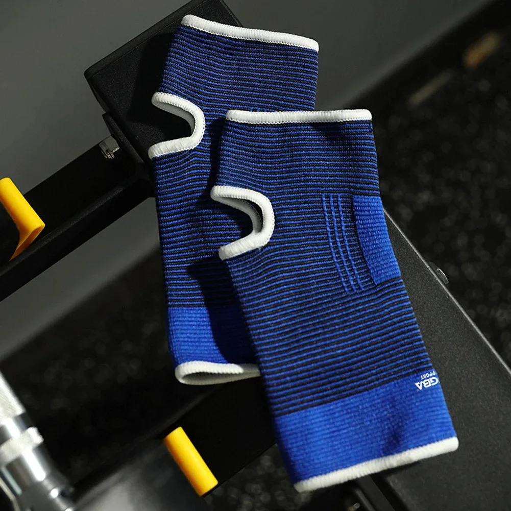 2Pcs Gestrickte Knöchel Unterstützung Für Verstauchungen Arthritis Sehnenscheidenentzündung Laufen Fußball Fuß Schutz Knöchel Hülse Socke Sport Fußkettchen – Detail 7