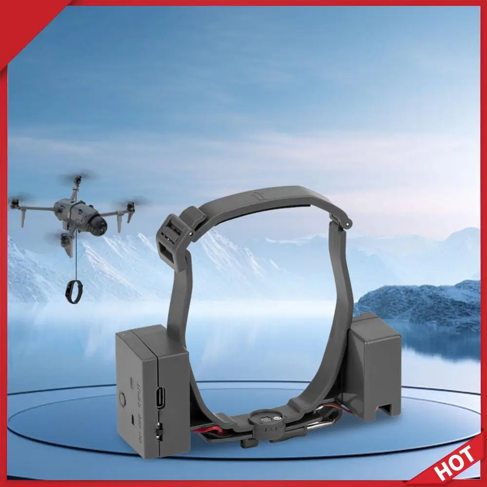 

For DJI Mavic 4 Pro Payload Airdrop System with Landing Gear Drone Deliver Tool Type-C Rechargeable Wedding Ring Gift Transport