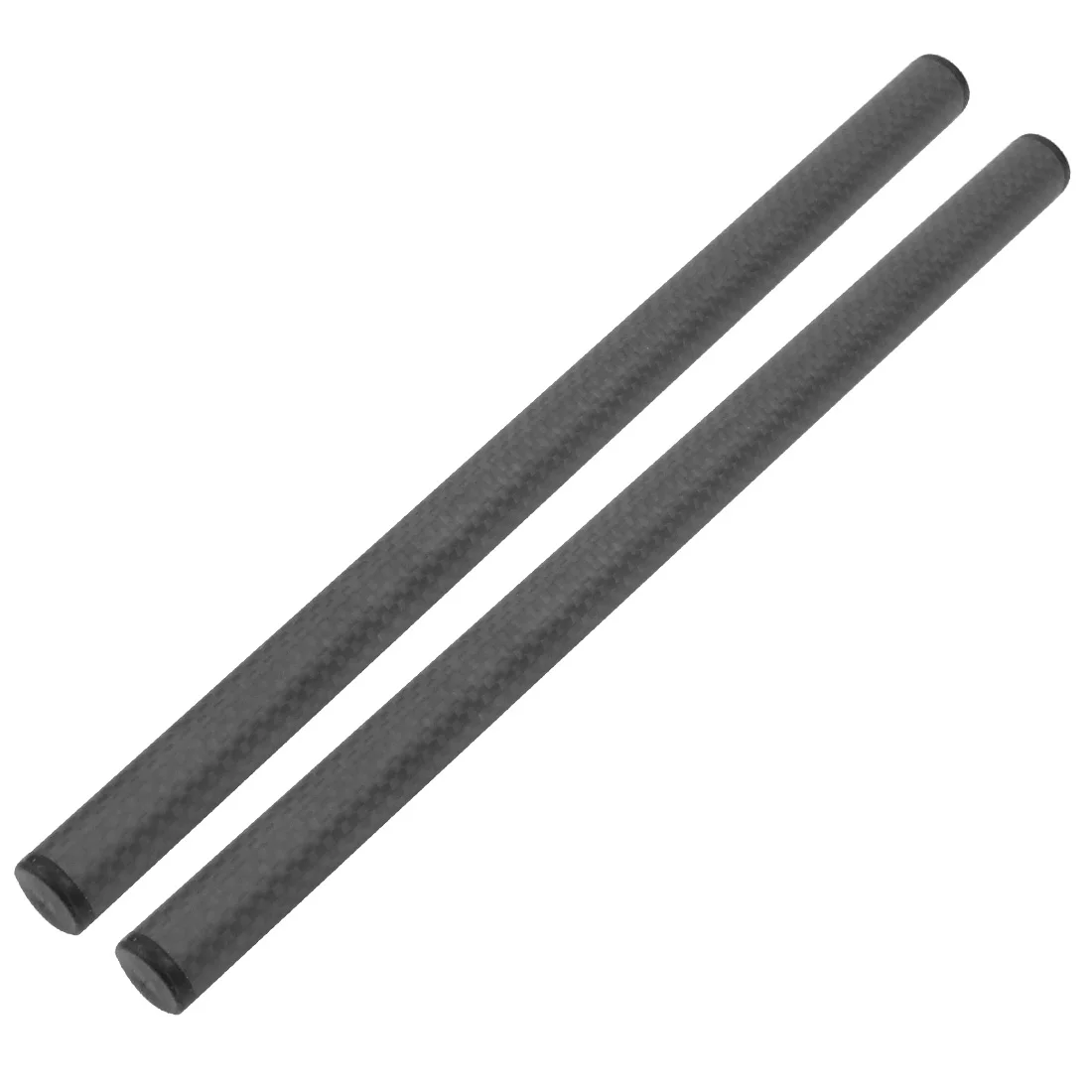 2Pcs 15mm Carbon Faser Rohr Stange 10cm 15cm 25cm 30cm 40cm für Dia 15mm Rod Rail System Follow Focus Kamera Käfig Kit Zubehör – Detail 18