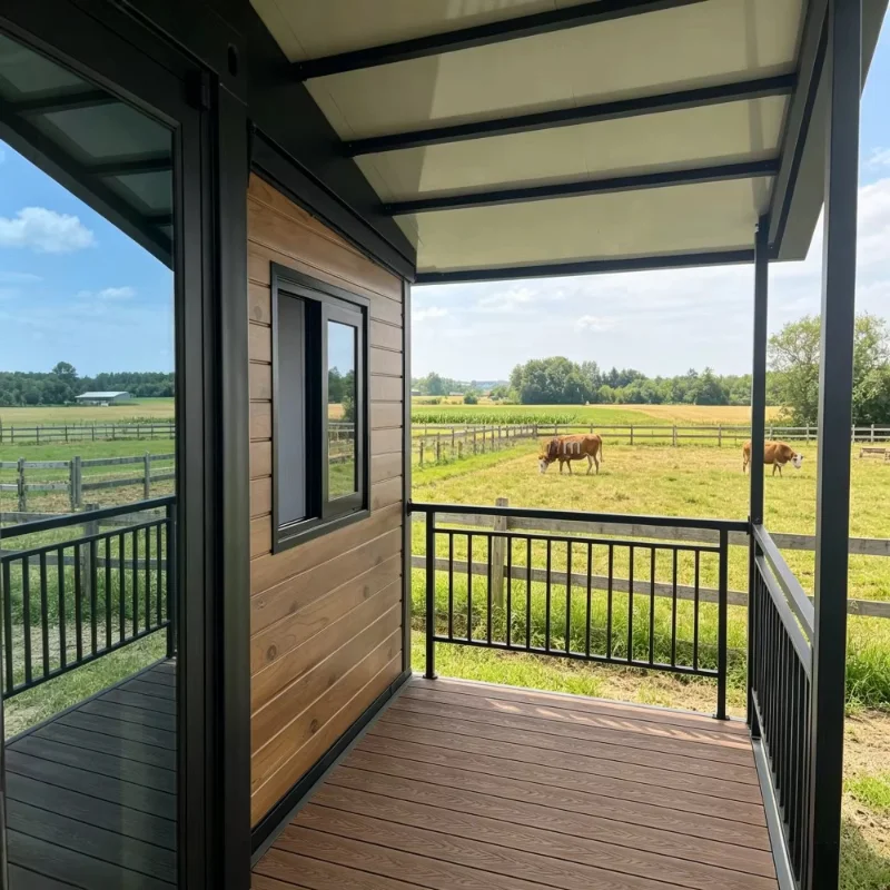 Portable 20ft Extendable Container House Quality Prefab Home Wooden Expandable Design for Office Bedroom Villa Hotel Warehouse