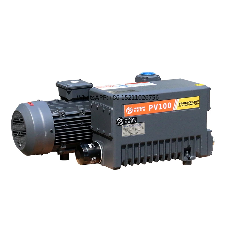 

3kW 100m3/h Puyon Vacuum Pump PV100 Single Stage Rotary Vane Vacuum Pump for Resin Lamination