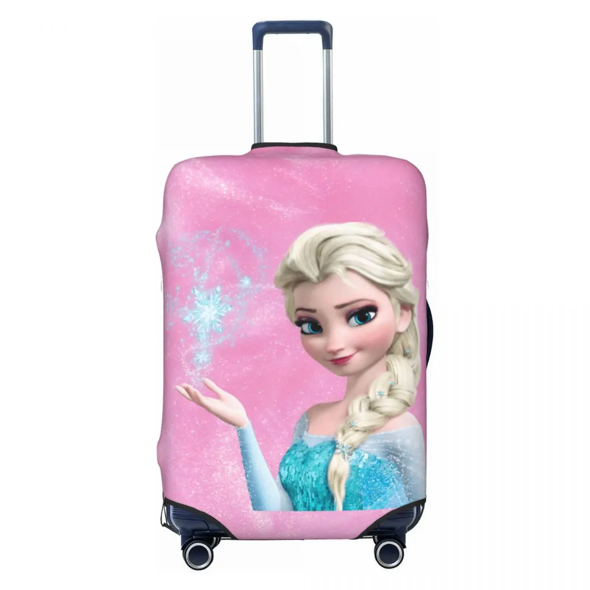 Custom Cartoon Frozen Princess bagaglio Cover divertente valigia protettiva copre vestito per 18-32 pollici