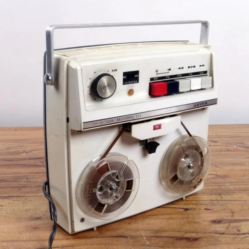 Antiques, vintage items, Sharp Sharp open tape recorder, open tape recorder, normal function 9 products