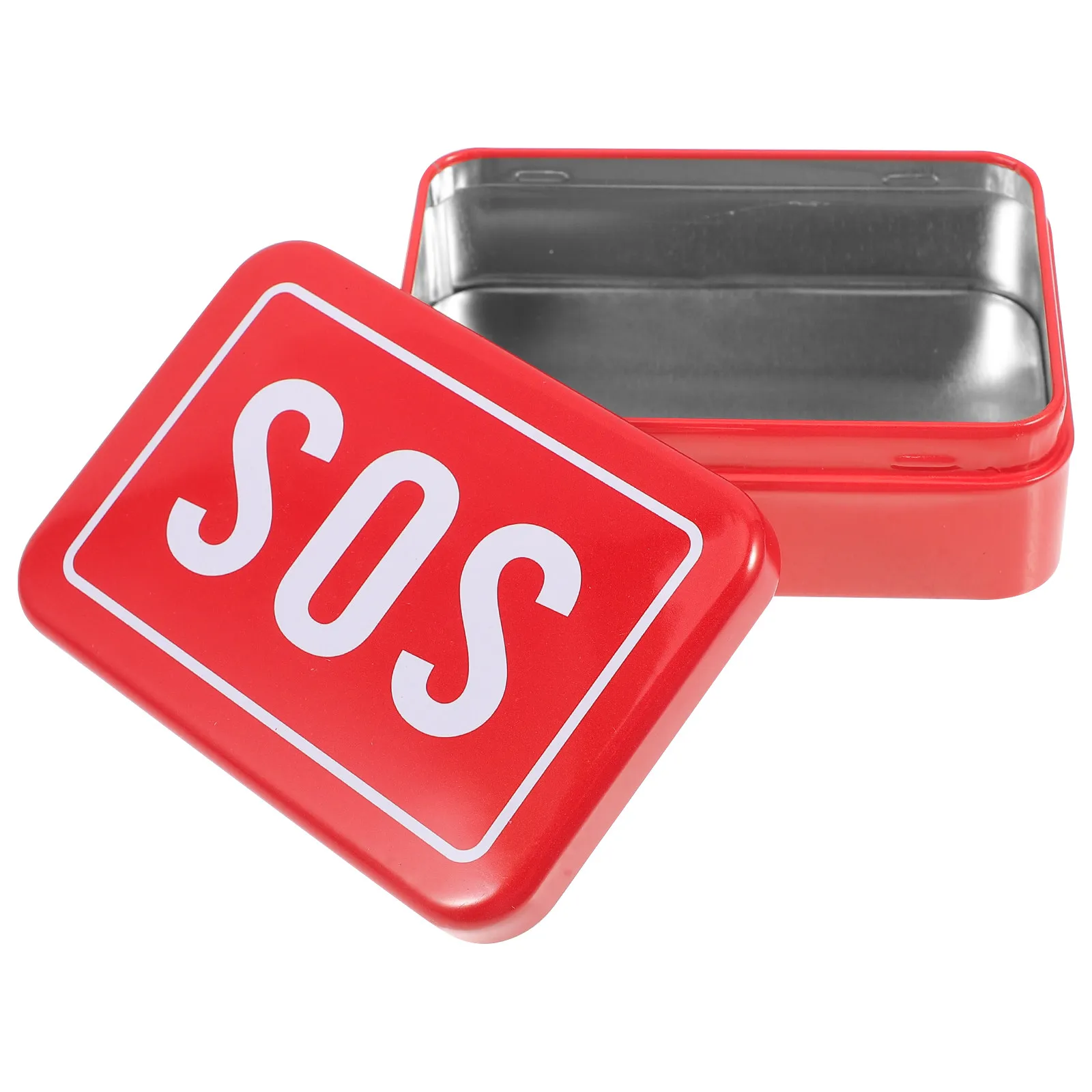 Lightweight Metal Medicine Storage Box Versatile First Aid Case Portable Emergency Organizer for Outdoor Survival