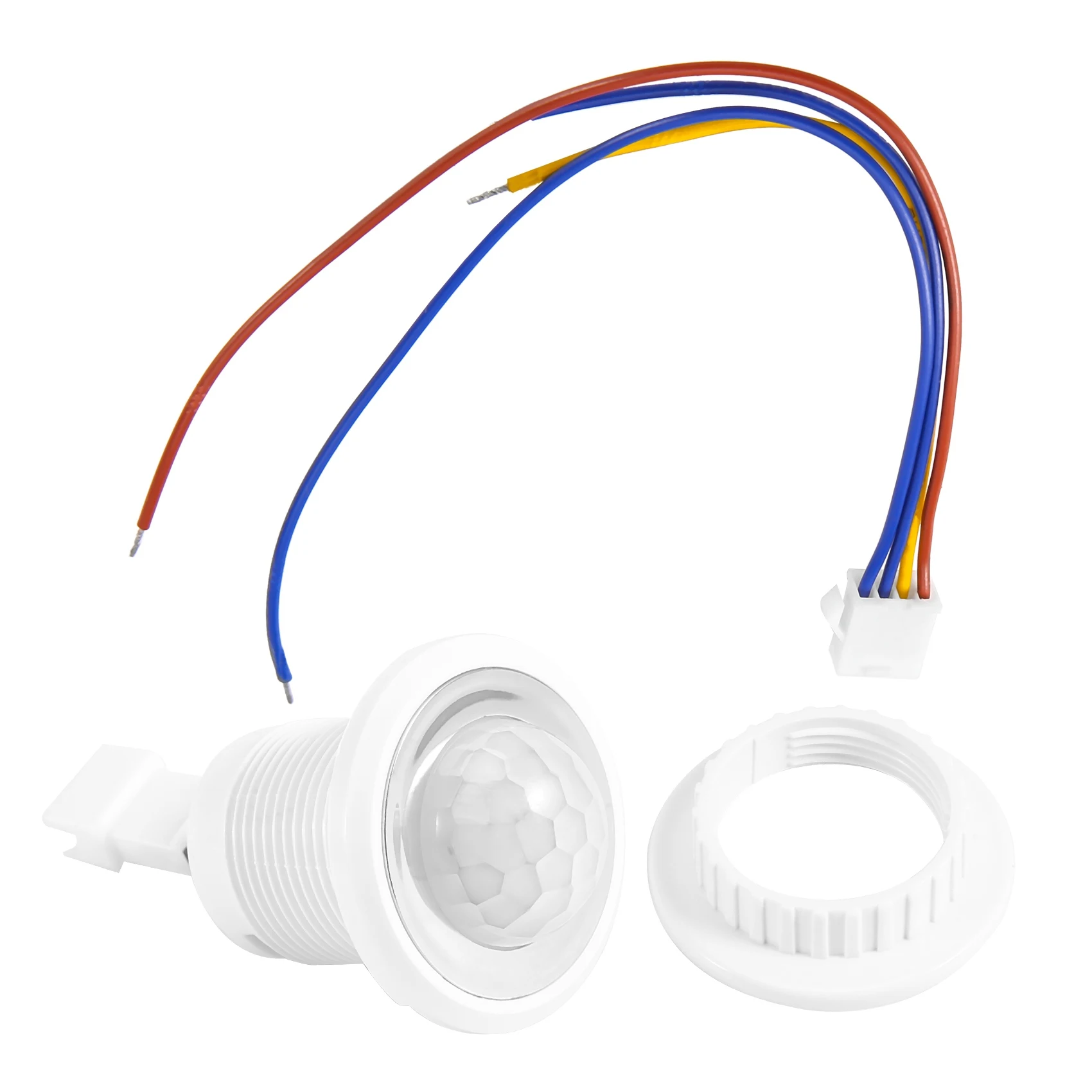 Mini PIR Infrared Motion Sensor Detection 220V Adjustable Time Infrared Automatic LED Light Witch