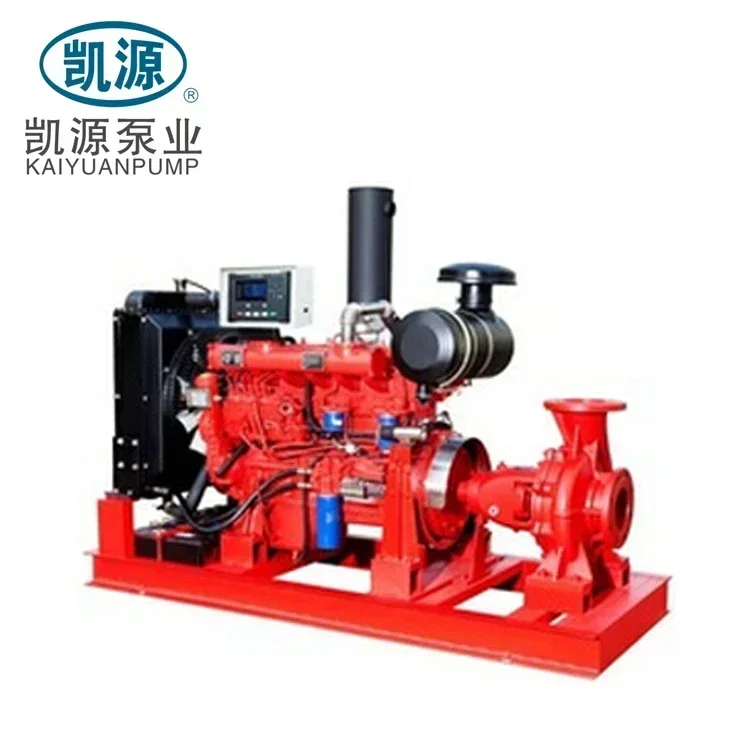 PEDJ Series Skid Mounted Fire Pump System From Kaiyuan for Fire Fighting 500GPM