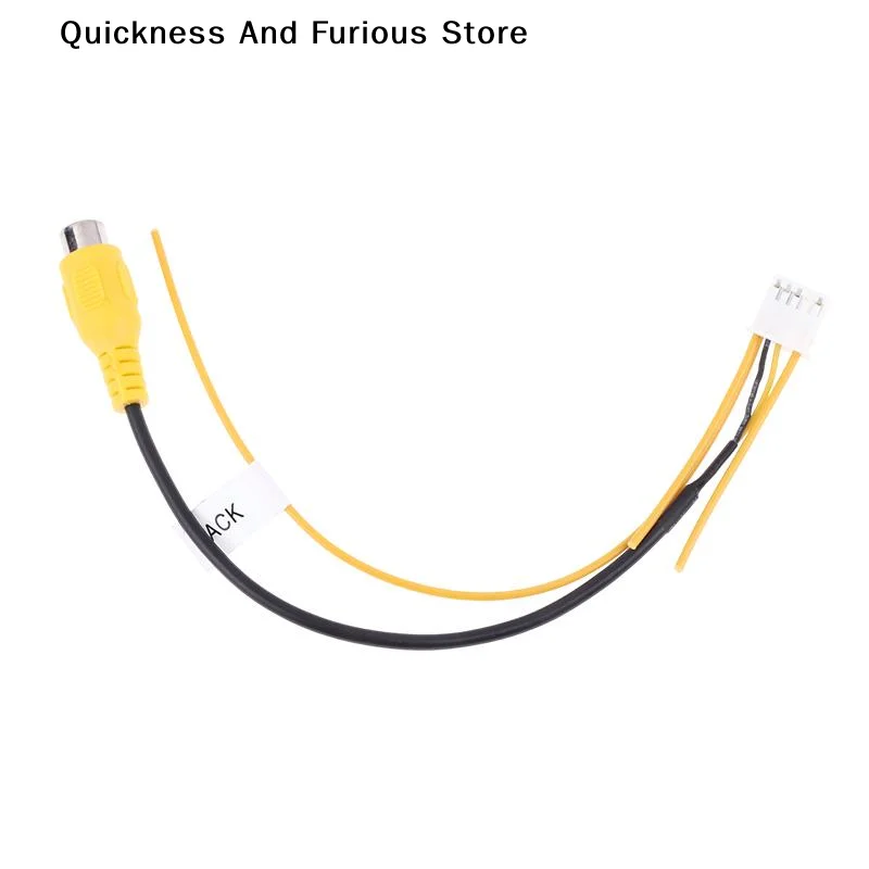 【MO】1pcs 10Pin Rear View Backup Camera Cable Adaptor  For Car Stereo Android Radio DVD Player Car Multimedia Monitor