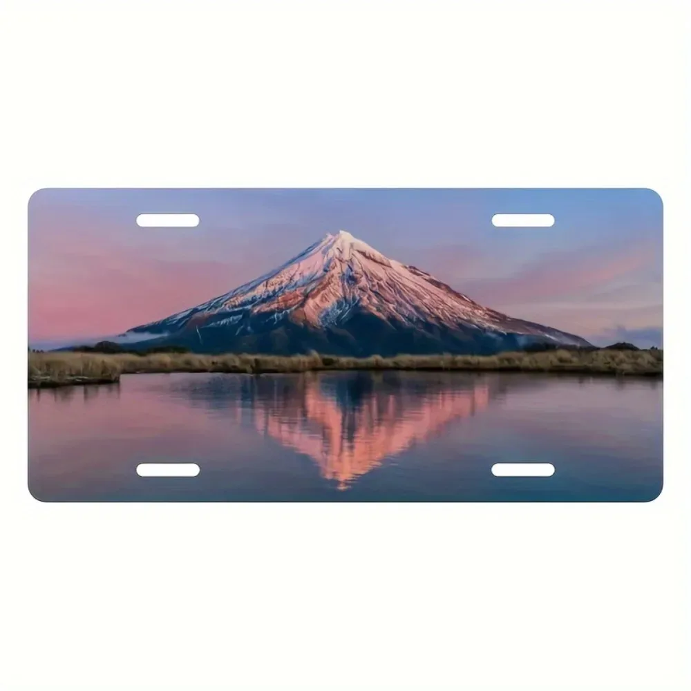 CIFbuy Customizable Blank Aluminum Plaque,Personalized 15×30CM Custom Image Logo Indoor Outdoor Waterproof Wall Ornament For Hom