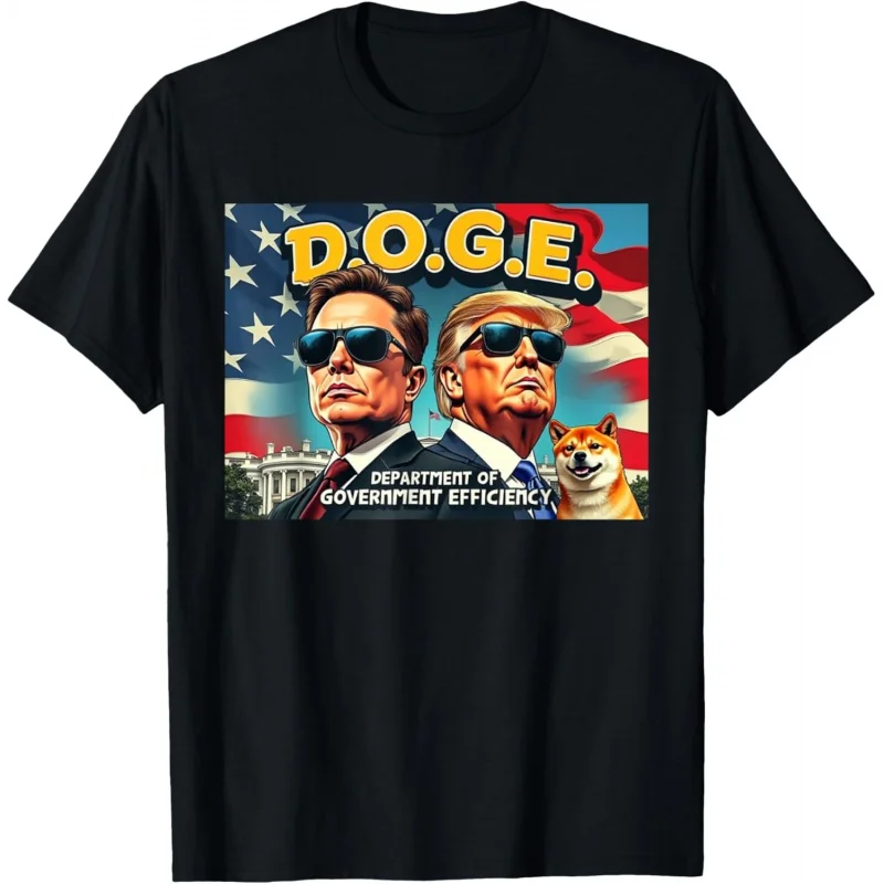 

D.O.G.E Department Of Government Efficiency Trump T-Shirt