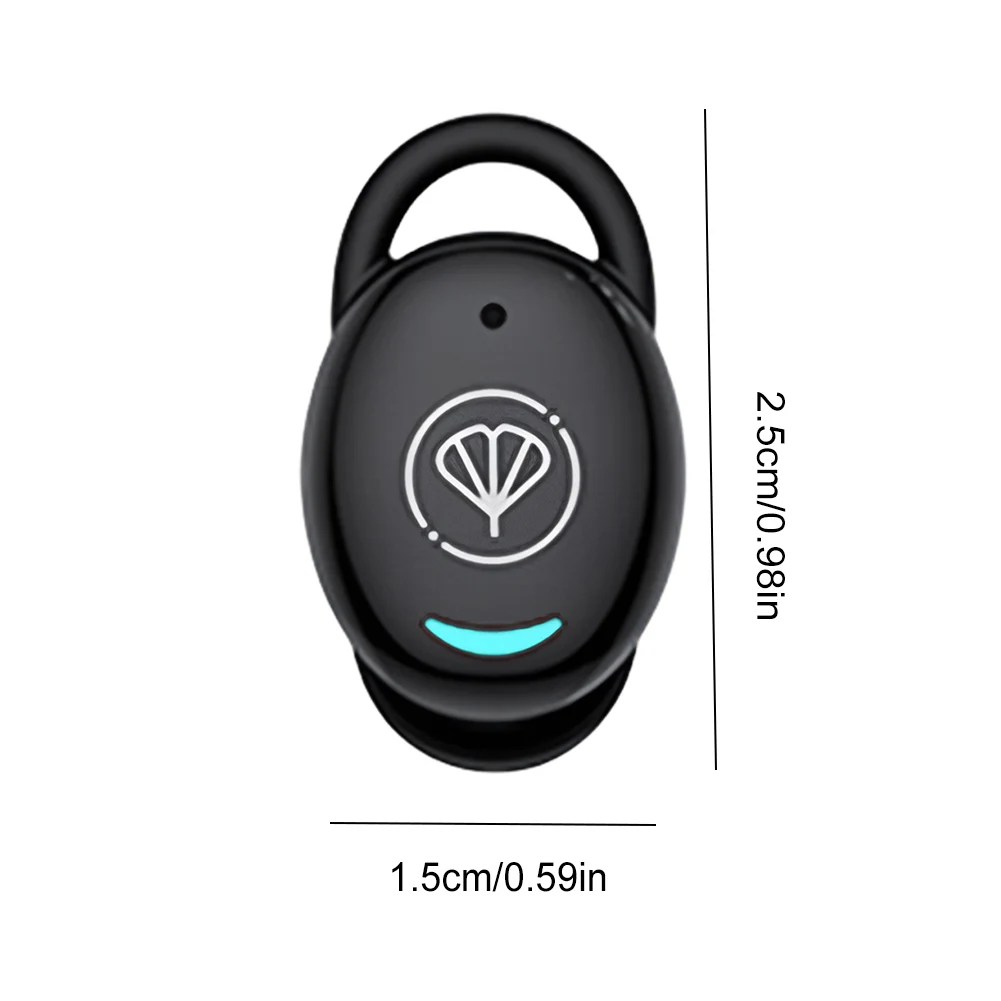 مساعدات للسمع متوافقة مع بلوتوث 5.3 سماعة مكبرات الصوت إلغاء الضوضاء سماعة أذن واحدة سماعات أذن لاسلكية داخل الأذن
