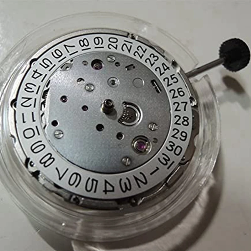 Automatic Mechanical Winding Movement Date Clock Watch Movement Replacement Repair Whole Movement Date Clock For 9015