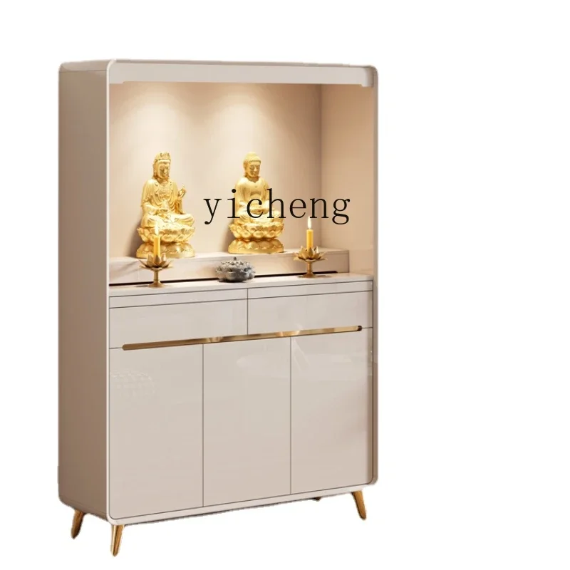 

ZK Buddha Niche Modern Light Luxury Small New Chinese Style Clothes Closet Altar Household Modern Minimalist Altar Cabinet