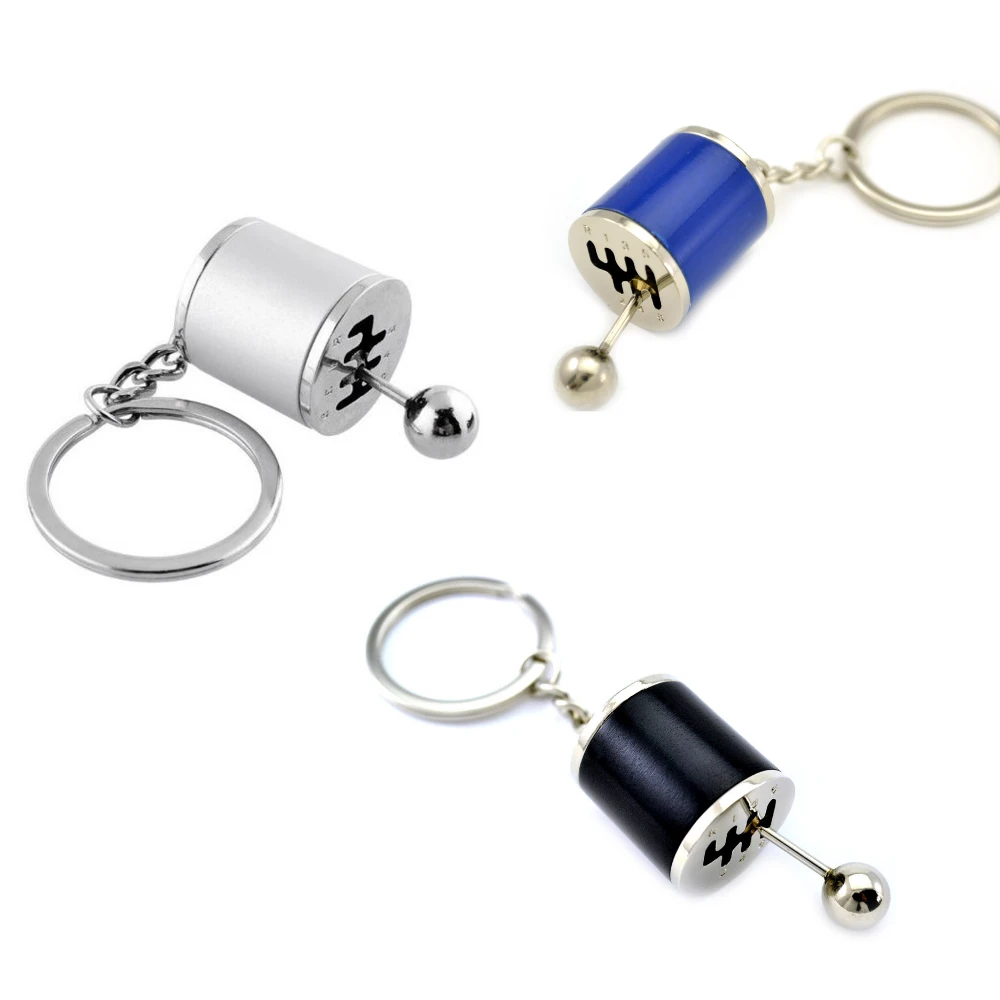 

Car Mini Turbo Turbocharger Styling Keyring Gear Gearbox Pendant Keychain Stick Knobs Keyring Shift Metal Key Ring Accessory