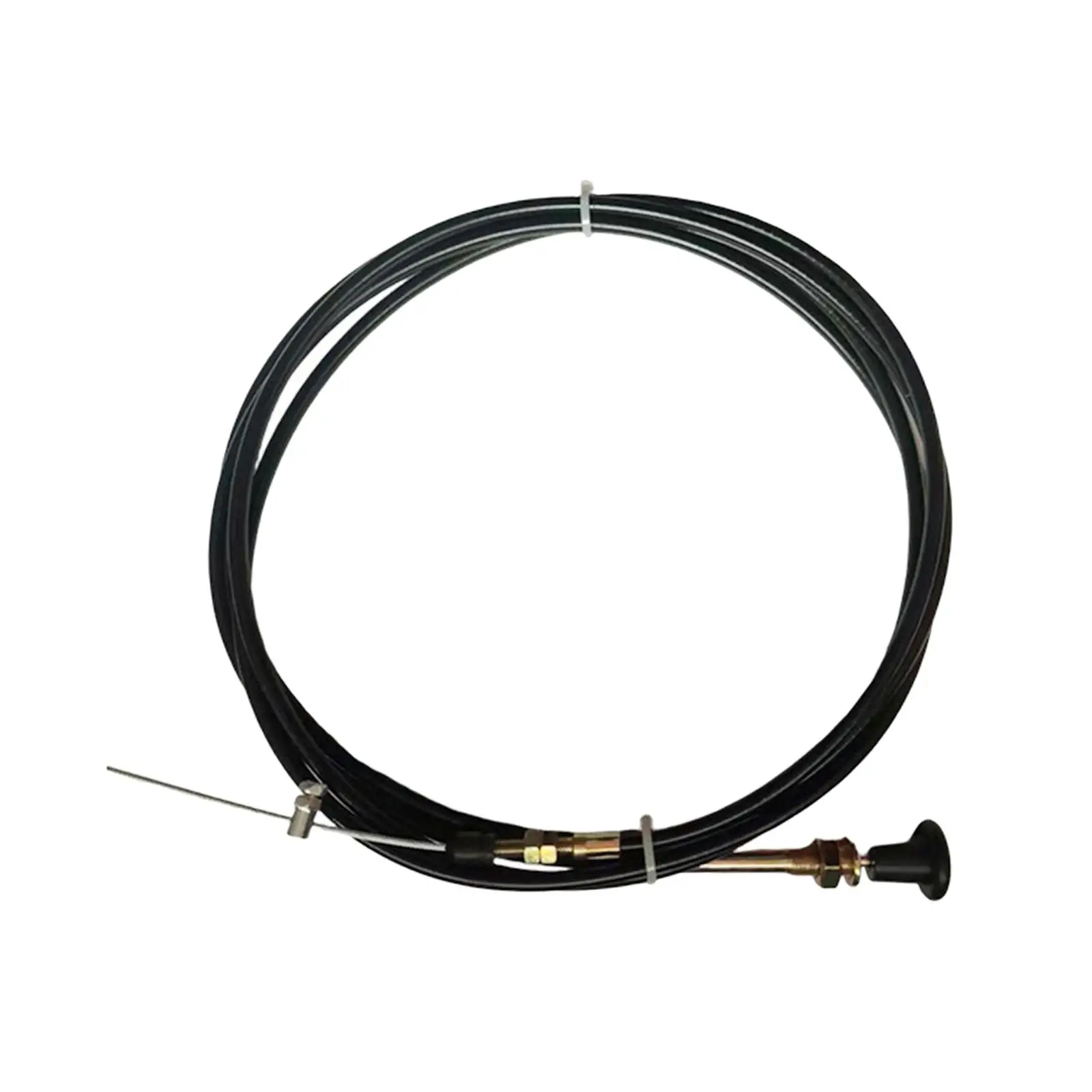 Push Pull Carburetor Choke Cable Easy to Install Hand Pull Stop Cable Replacement for Van Cars Farm Equipment Maintenance