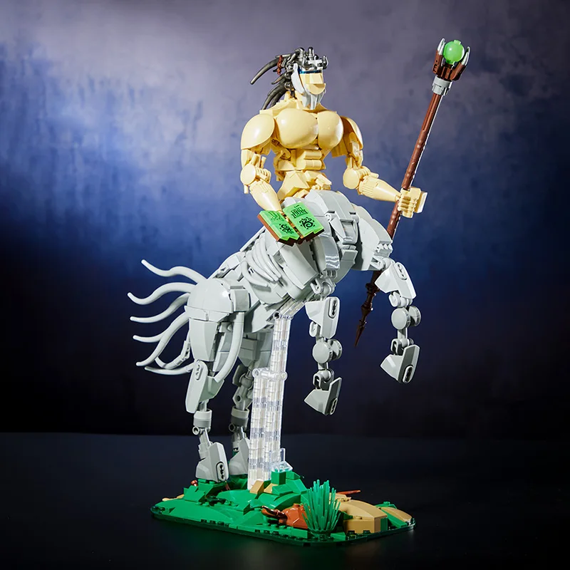 MOC Magical Centaurs Figure Building Blocks Kit Assemble Magic Creature Centaur Model Bricks Set Toys For Children Boys Gifts