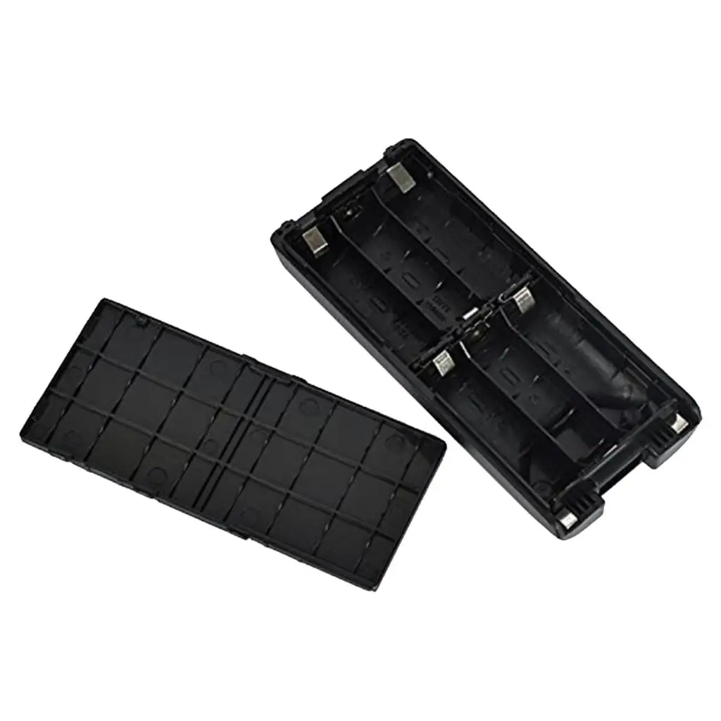 BP-208N Two Way Radio AA Battery Case Lightweight Holder for Icom IC-F21 IC-A210 Outdoor Equipment Use