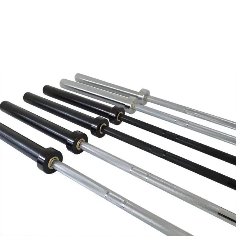 

220 Cm 1500lb 20 Kg 7ft Cerakote Powerlifting Barre Musculation Barra Chrome Workout Gym Bar Weightlifting Barbell