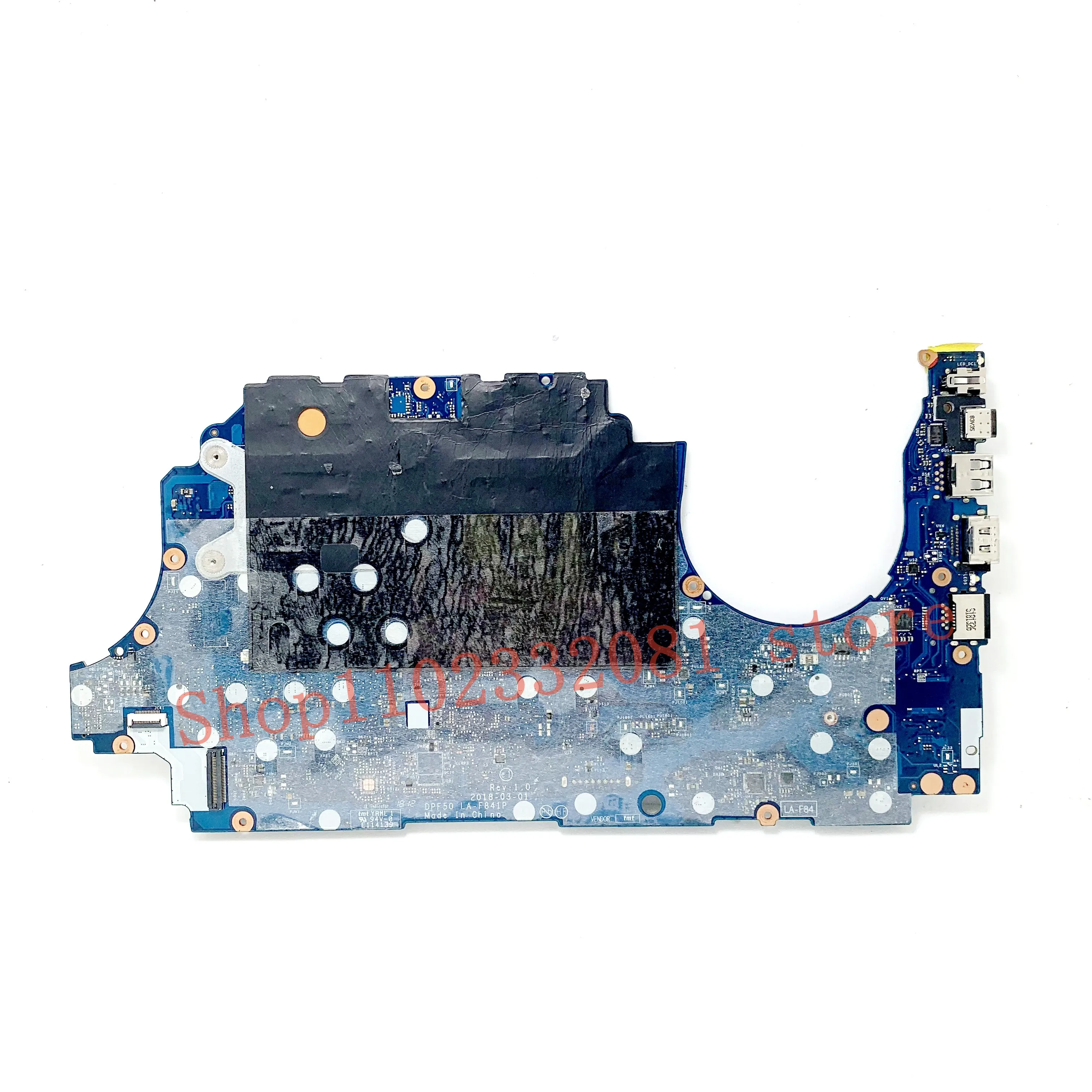 Mainboard L20296-001 L20296-501 L20296-601 LA-F841P For HP 15-CX Laptop Motherboard W/SR3YY I7-8750H CPU N17P-G0-A1 2GB 100%Test