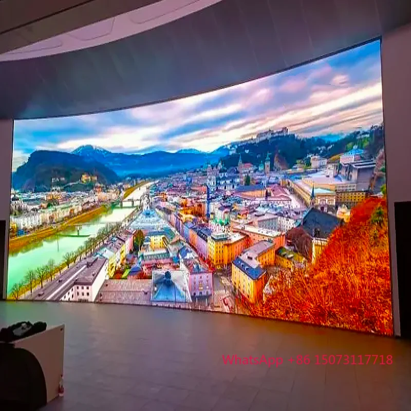 Offre spéciale pas fin P1.2 P1.5 P1.8 P2 P2.5 affichage Led panneau d'affichage Led taux de rafraîchissement élevé écran Led intérieur