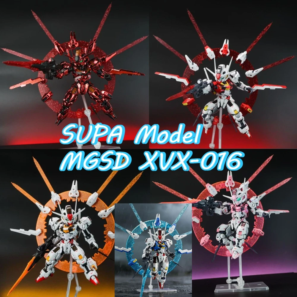 

New SUPA Model MGSD XVX-016 Aerial Assembly Model Kits Plastic skeleton Kits Anime Action Figure Robot Plastic Model Gifts Toys