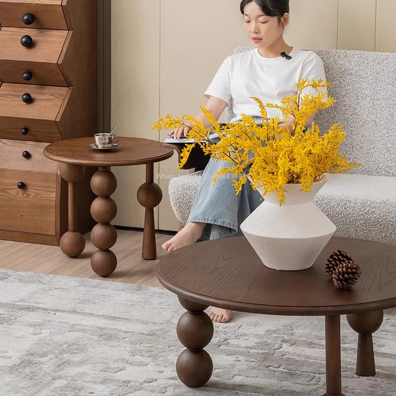 Горячая новинка, дизайнер, средневековый стиль, журнальный столик, современный, простой, дом, гостиная, маленькая квартира, чайный столик