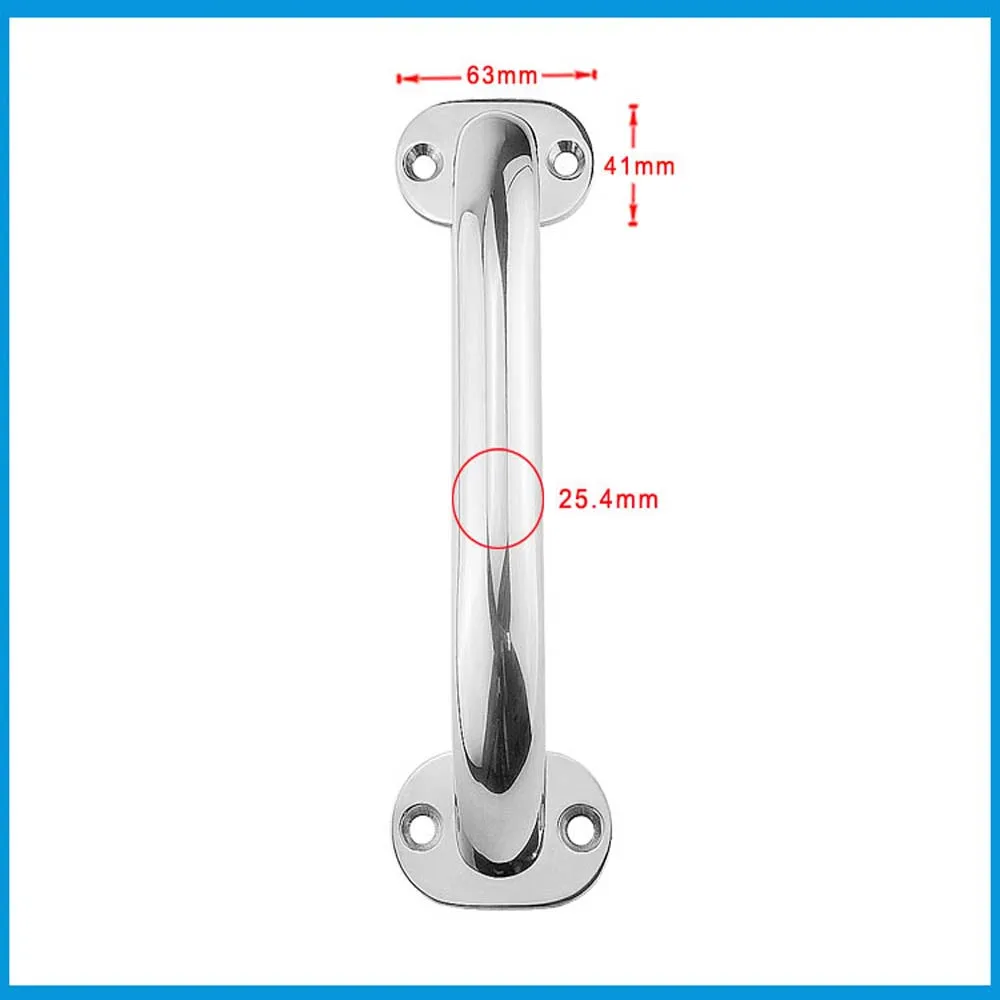 

Рукоятка для поручня из нержавеющей стали, 200 дюйма