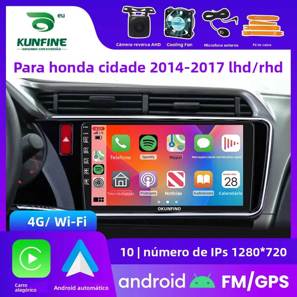 autoradio-android-2din-pour-honda-city-2014-–-2018-lecteur-video-multimedia-navigation-gps-unite-principale-audio-stereo-carplay-4g-wifi