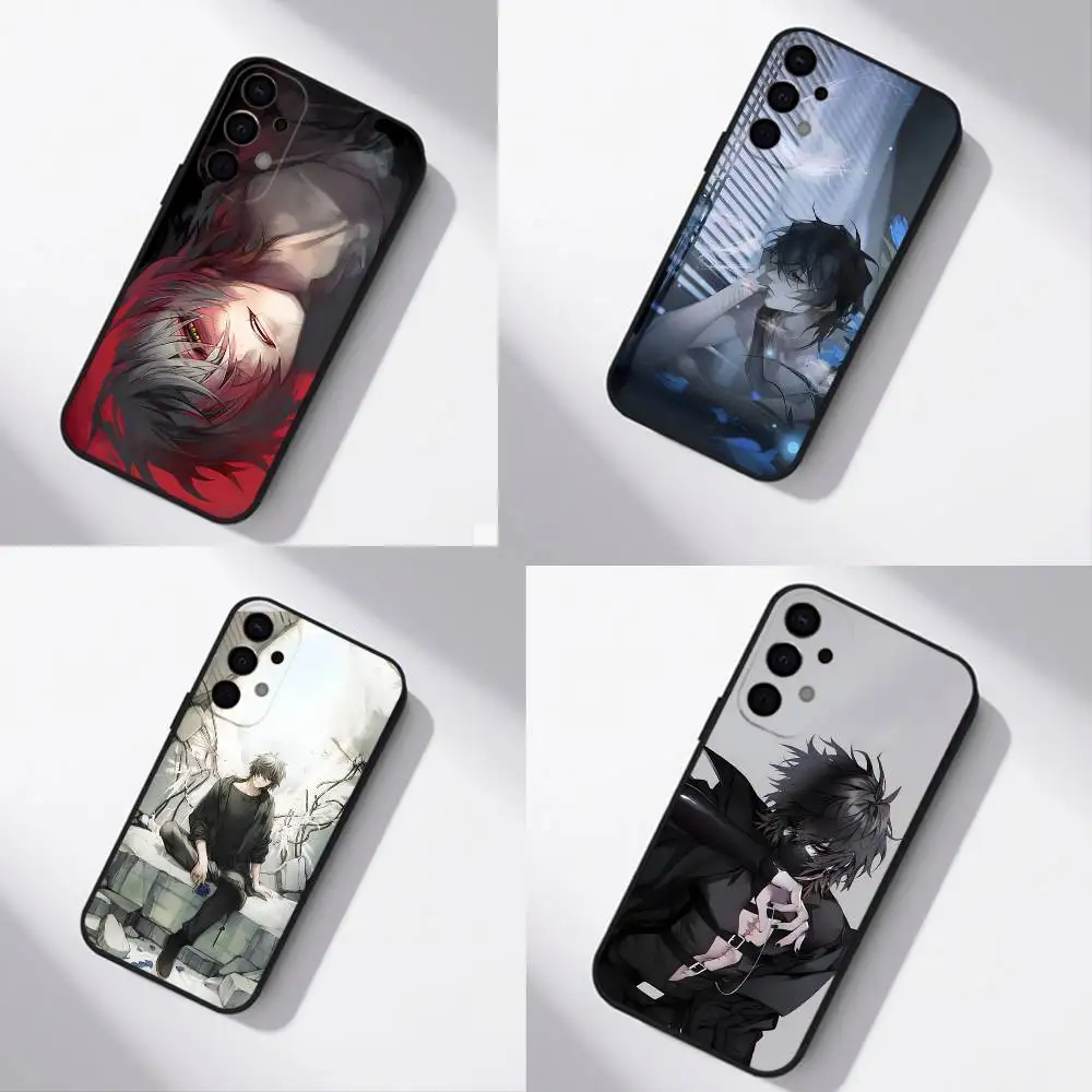 

Game S-Slow Damage Anime Black Cover Phone Case For Samsung S26,S25,S24,S21,S22,S23,S30,Ultra,S20,Plus,Fe,Lite,5G