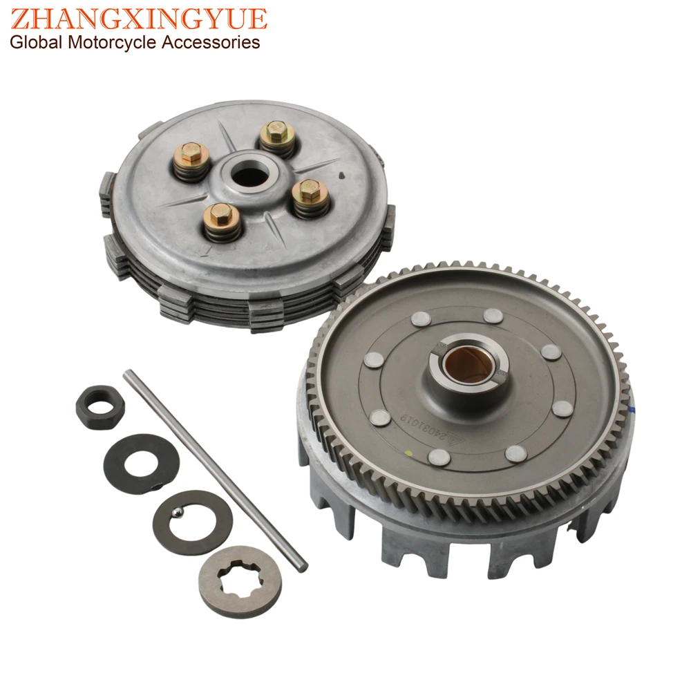 Motorcycle AM6 Clutch Assembly For Minarelli AM3 AM4 AM5 2T Engine Parts