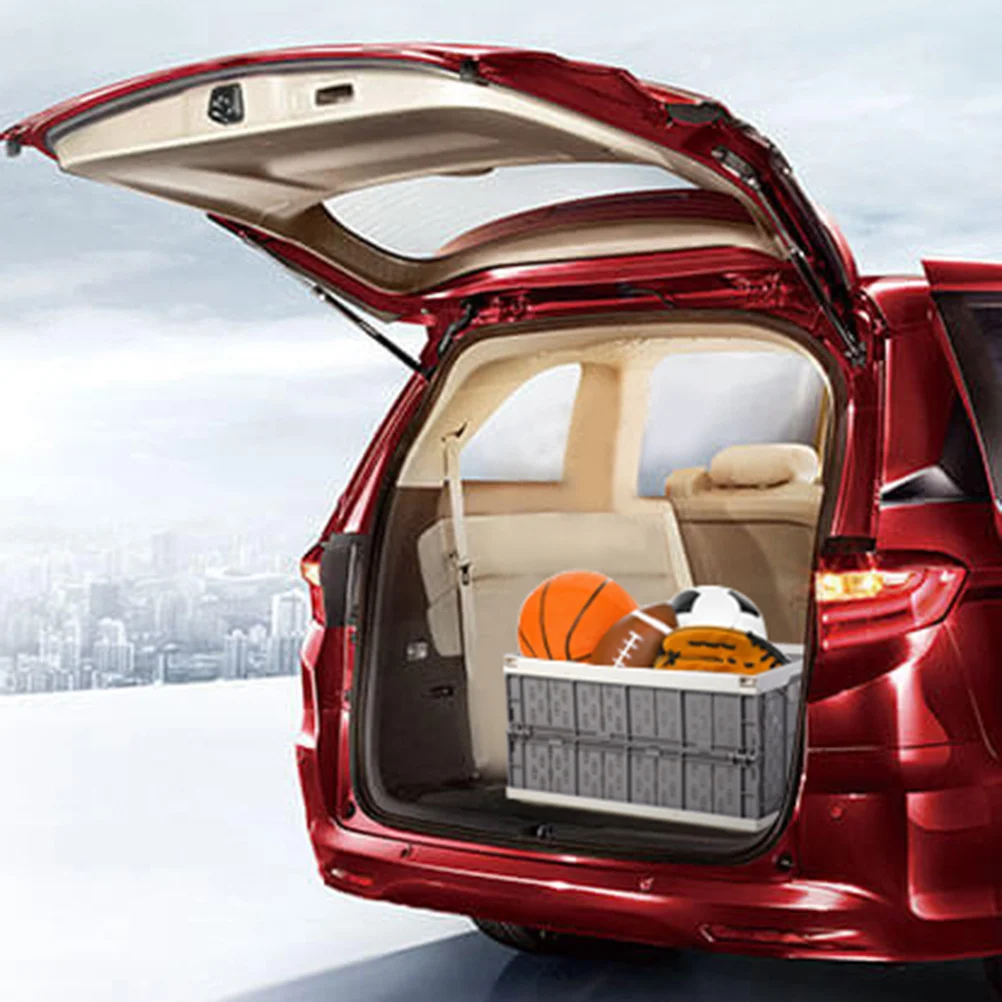 

Large Capacity Folding Storage Basket Pink Multifunctional Kitchen Home Car Organizer Plastic Storage Crates Box