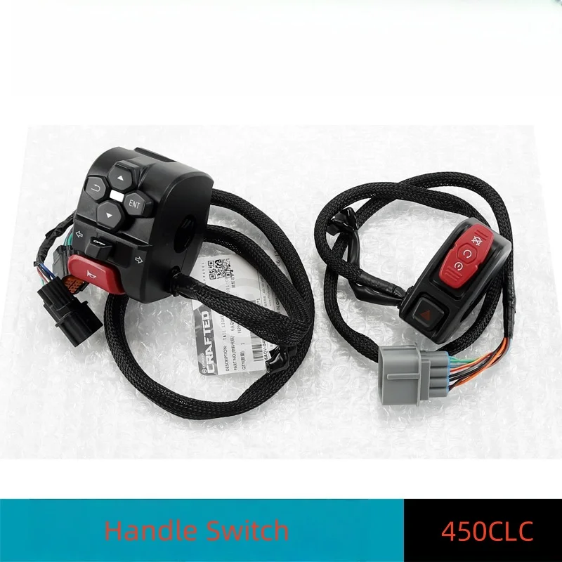 

For CFMOTO 450CLC Handle Switch Assembly CF400-10 Motorcycle Accessories Igniter Handle Headlight Button Switch Moto Handlebar