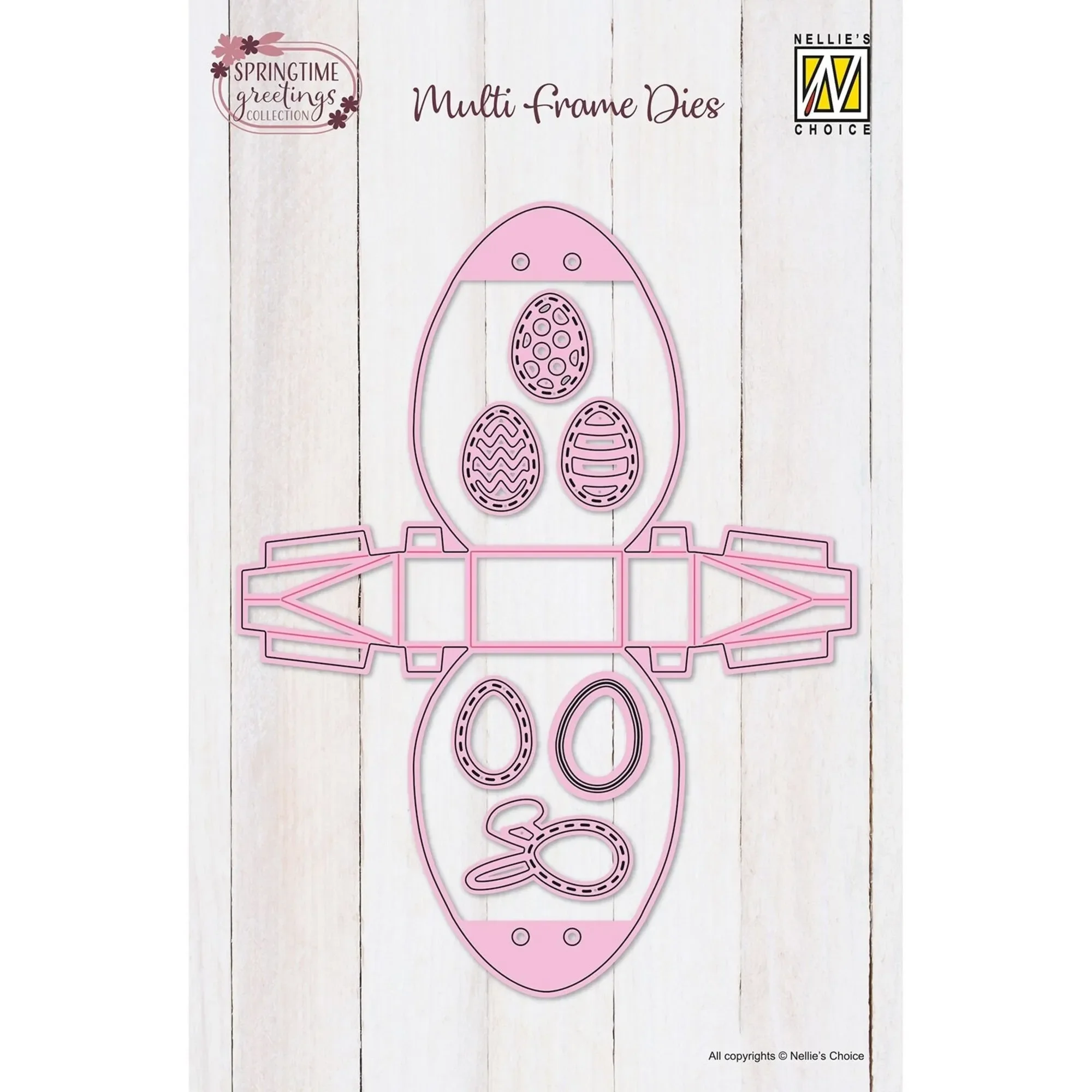 Easter Bunny Eggs 2025 New Metal Cutting Dies Stencil Craft Embossing Make Paper Greeting Card Making Template Diy Handmade
