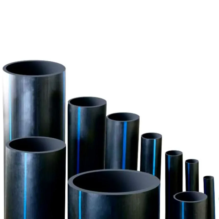 Factory Price China Manufacturer Hdpe Pipe All Sizes And Fittings Hdpe Black Pipe 100% HDPE fittings