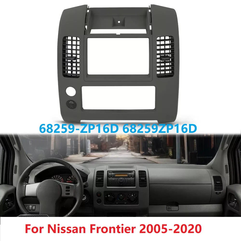 68259-ZP16A Dash Console CD Cover Air Outlet Frame For Frontier Frontier 2005-2020 Cluster Lid Bezel 68259ZP16C 68259-ZP16D