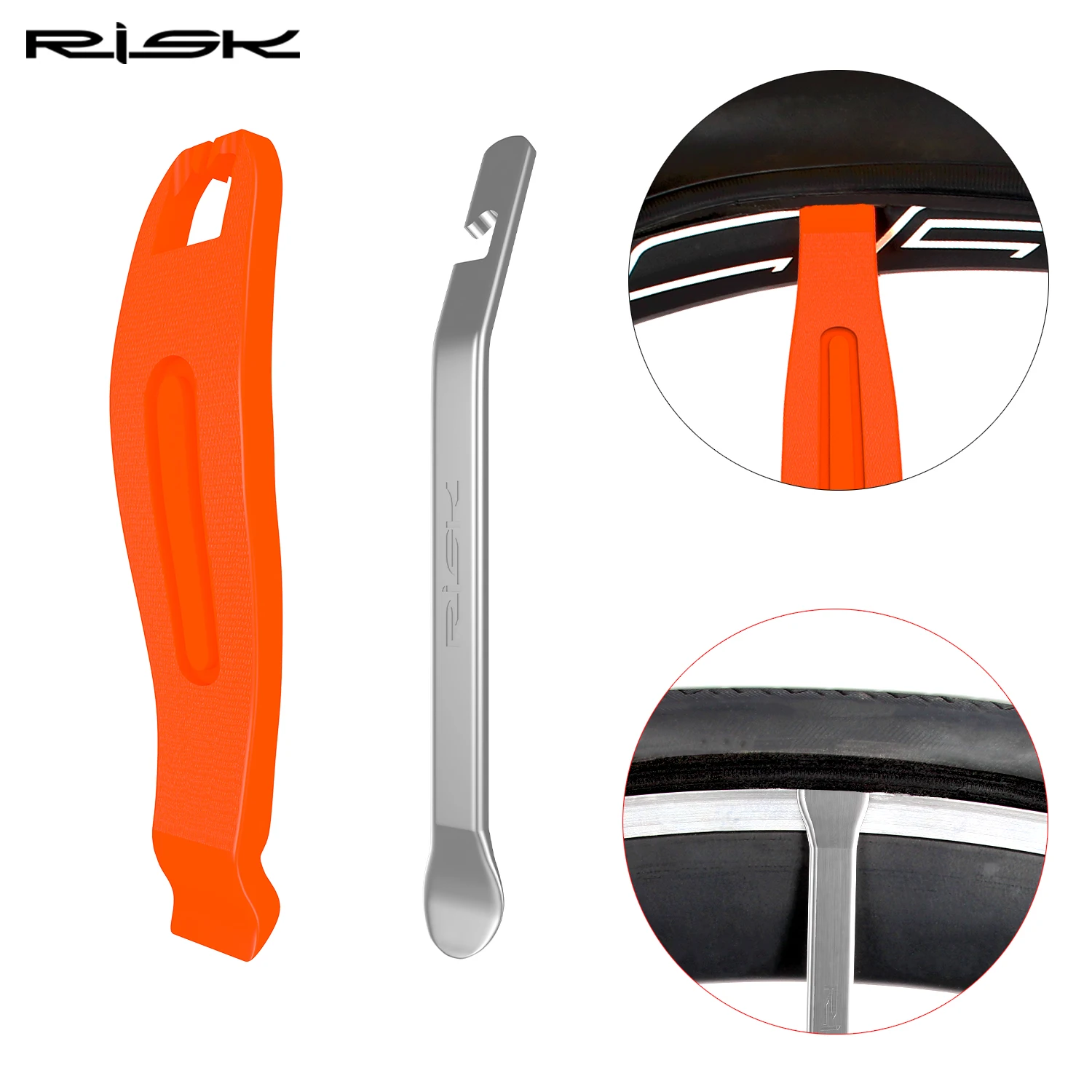 3pcs Bicycle Tyre Tire Lever Bike Crowbar Removal Tool Portable Mountain Road Bike Wheel Tire Repair