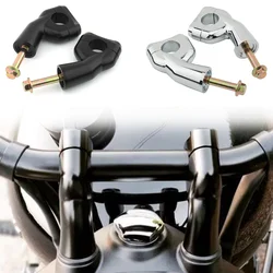 Motorcycle Accessories Handlebar Bar Riser Clamps Adapter for Triumph Bobber T100 T120 Speed Twin Black Raise the handlebars