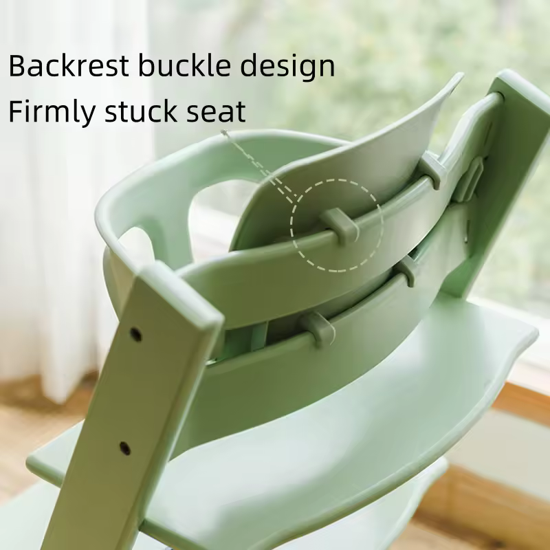 Portable Highchair Safety Plastics Backrest Accessories Baby Chair Dining Chair Accessories Baby Multi-function Solid Chair - Image 3