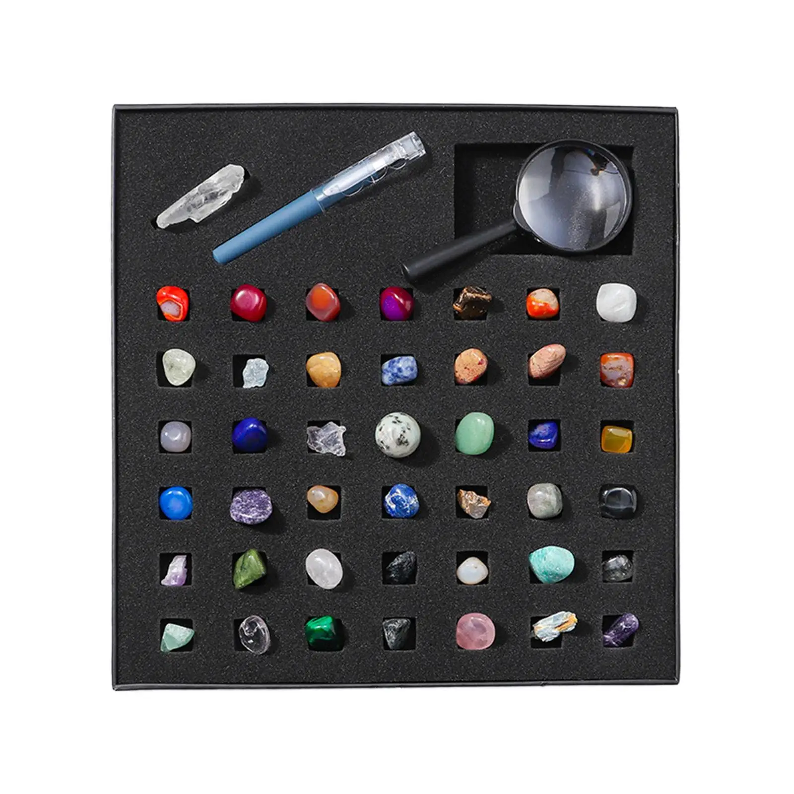 

Rock and Mineral Collection History Ruins Learning and Educational Toy Excavating Kit DIY Projects Geology GEM Kit for Decors