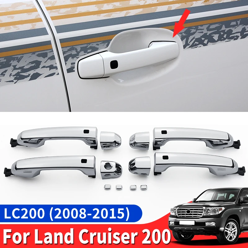 

For Toyota Land Cruiser 200 2008-2015 2014 2013 Exterior Handle Replacement Parts LC200 FJ200 upgraded Modification Accessories