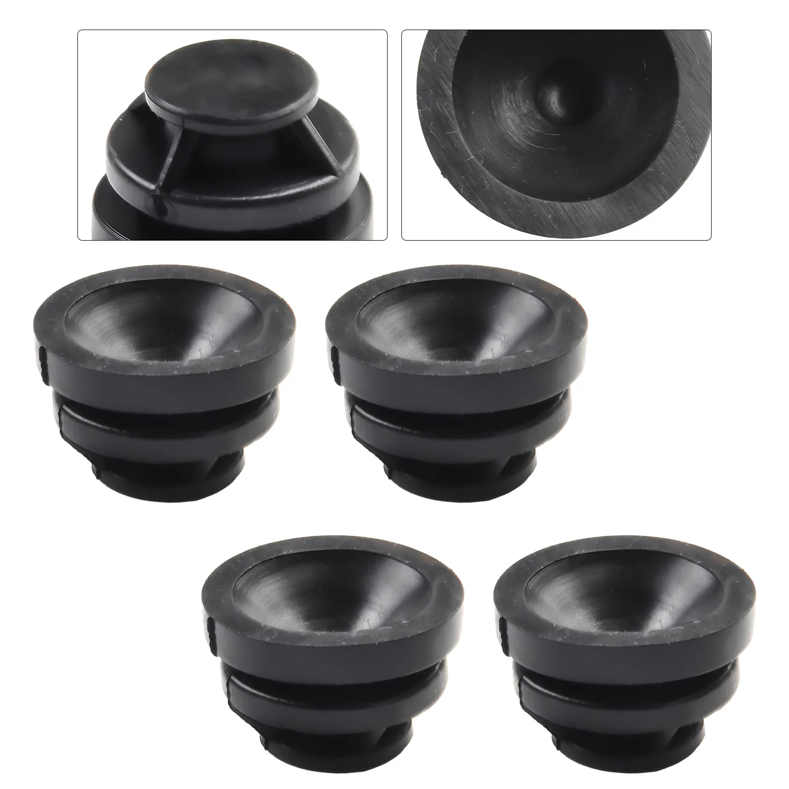 ​4Pcs Car Engine Cover Rubbers Mounts P301-10-238 P30110238 For Mazda 2/3/6 CX-3 CX-30 CX-5 Auto Engines Rubbers Mounts Black