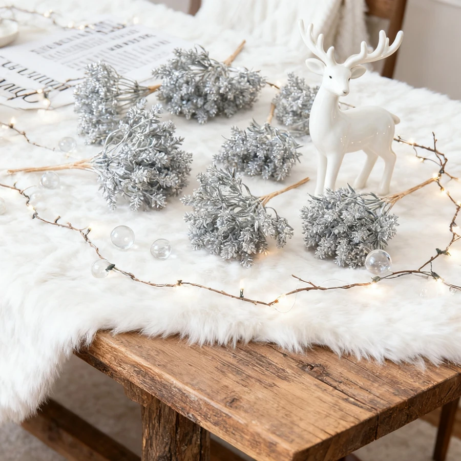 

Искусственные цветы из пластика 14 см