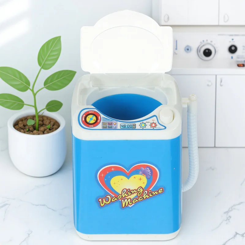 Zabawka dla dzieci - elektryczna pralka do zabawy w sprzątanie, symulacja prania, zabawka edukacyjna dla dziewczynek.