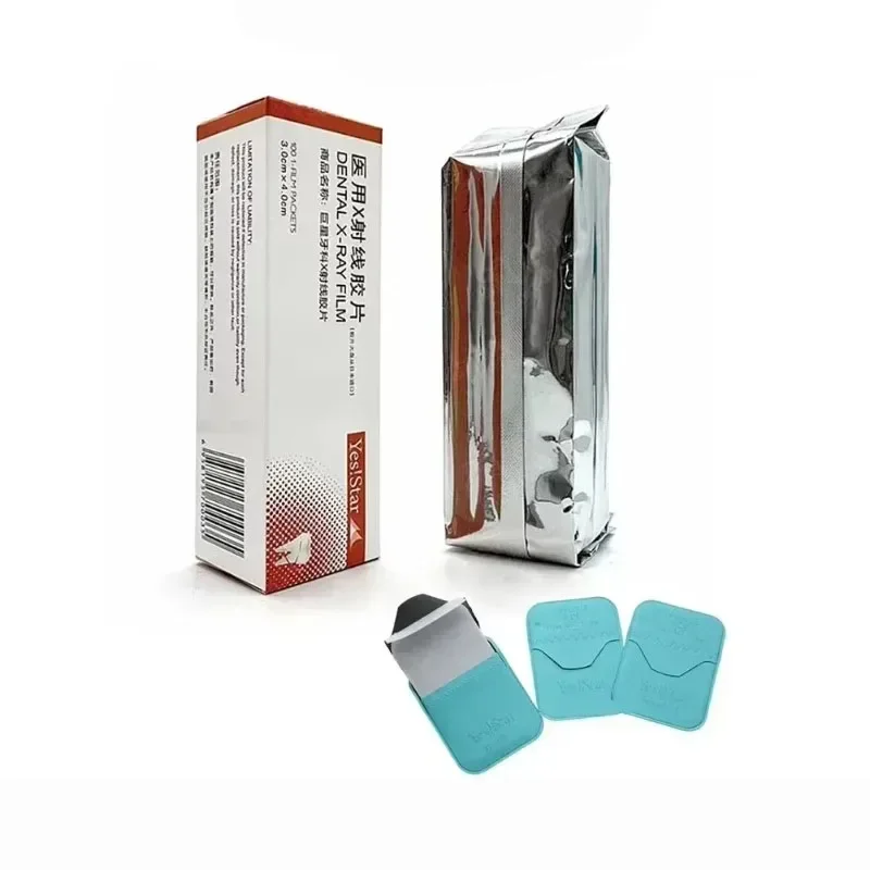 

Dentistry X-ray Film 100Pcs/Box 3*4cm Oral Cavity Dental Nursing Repair Image Material for GY-D/GY-1 Lab Tools