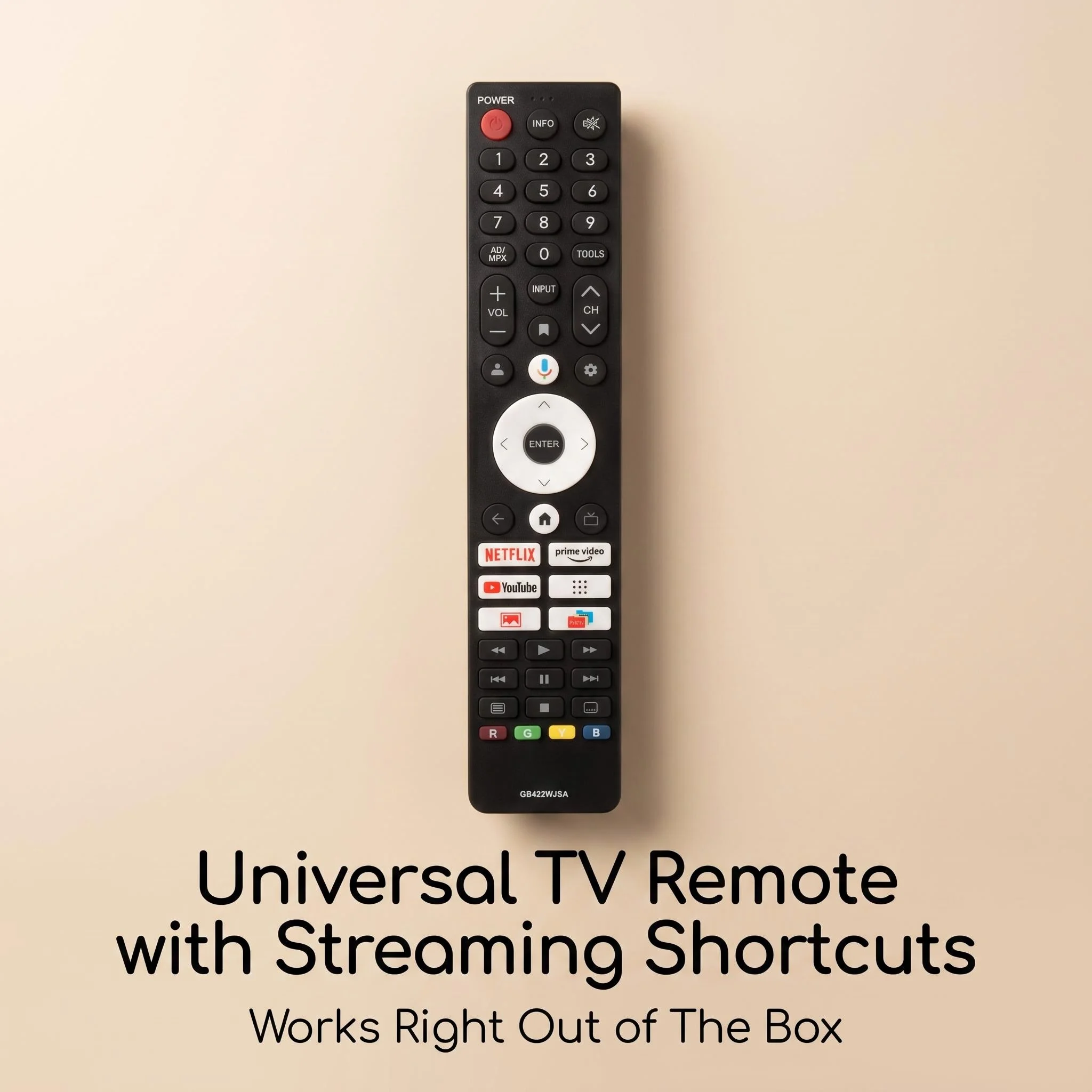FAZV Bluetooth Voice Remote for Sharp AQUOS GB422WJSA Sharp Aquos LED CHIROQLI TV